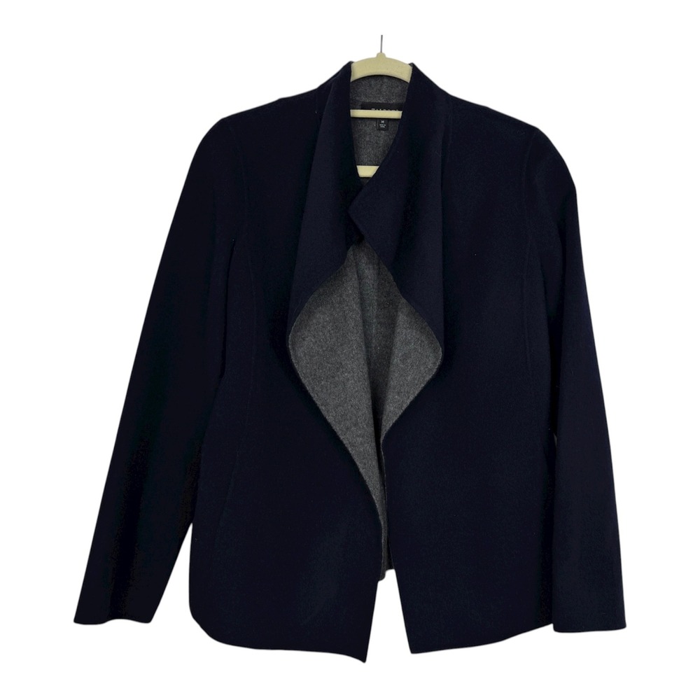 Talbots Double-face wing collar wool M
